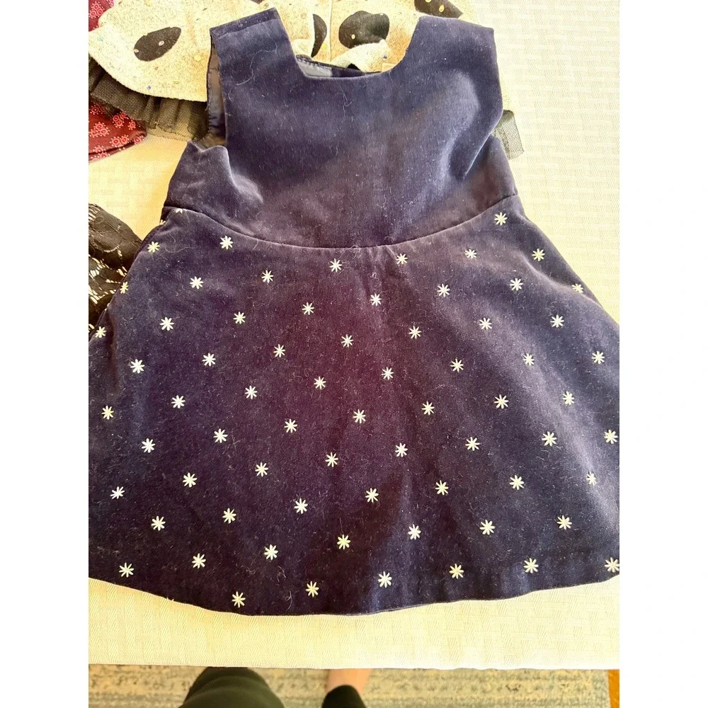 Baby Girl Holiday Dress Bundle‎ Tea Collection Gap Wendy Bellissimo 3-12M 4pc